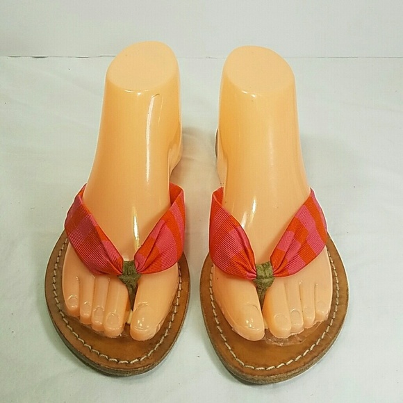 J. CREW Flip Flop Sandals Size 8 - Picture 2 of 6